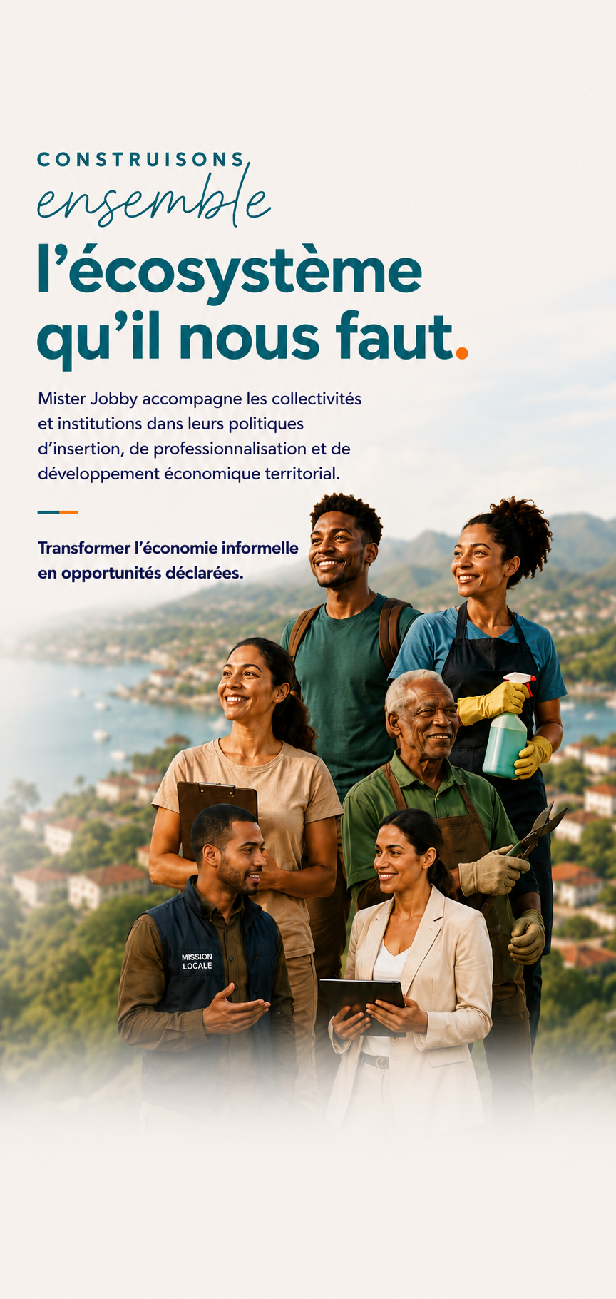 Construisons ensemble l'écosystème qu'il nous faut — Mister Jobby Guadeloupe
