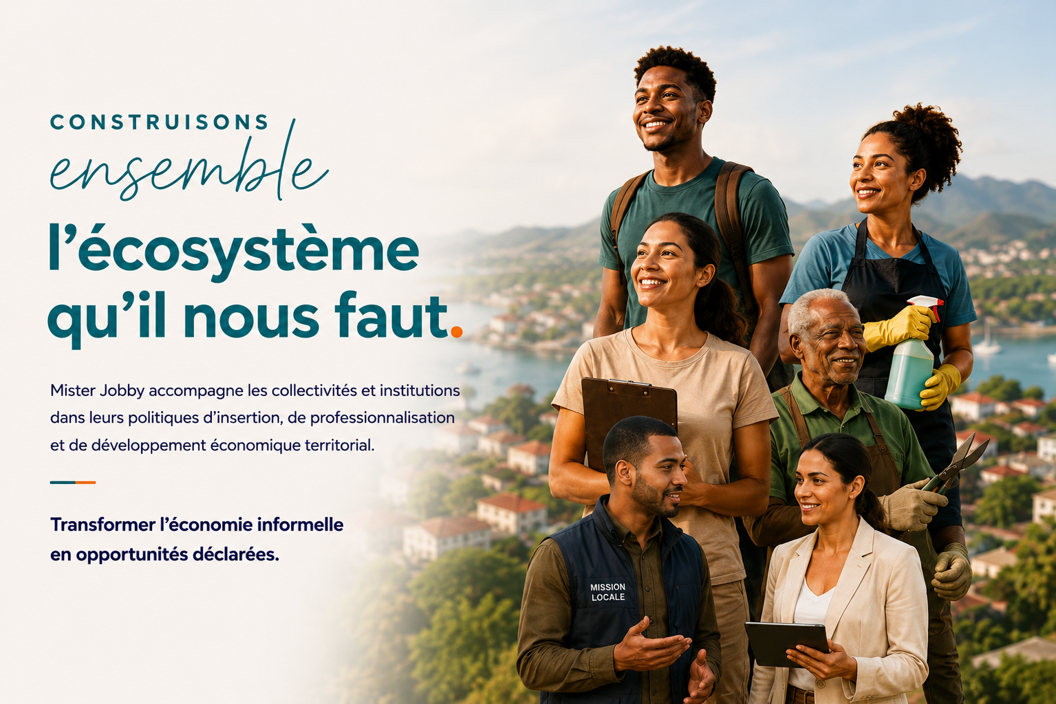 Construisons ensemble l'écosystème qu'il nous faut — Mister Jobby Guadeloupe